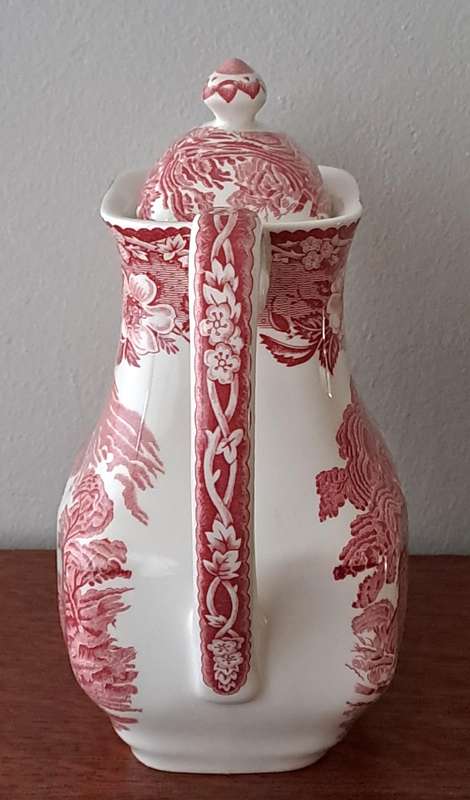 Enoch Wedgwood Tunstall 'Woodland' Large Coffee Pot