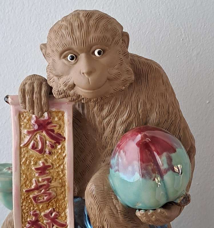 Chinese Heaven Monkey - Treasure Foshan Ceramics