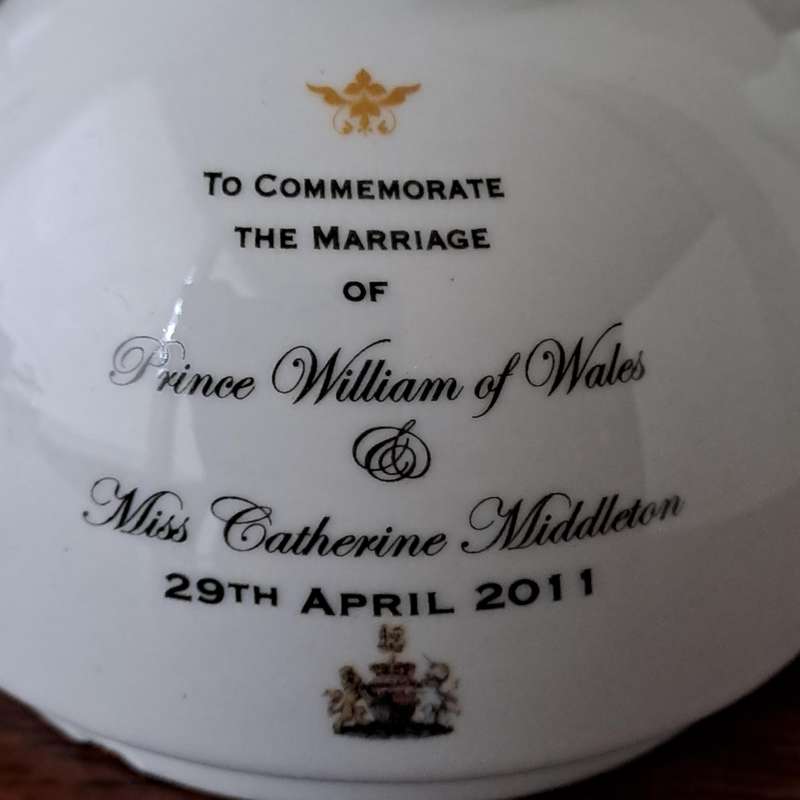 Royal Commemorative Tea for One - Prince William and Katherine's Marriage