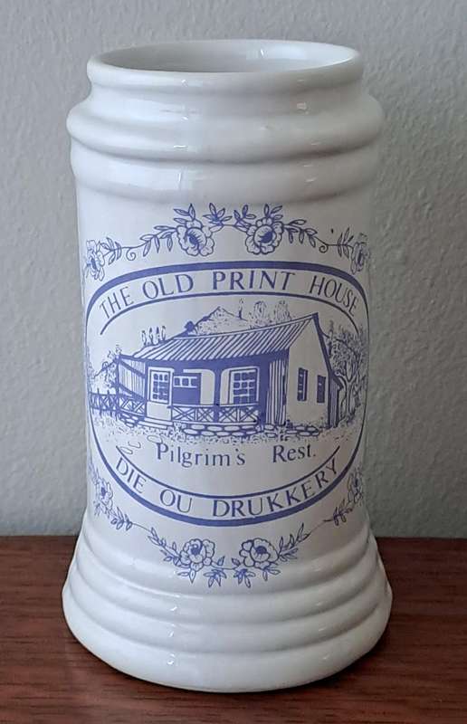 'The Old Print House' Brush Pot/Jar