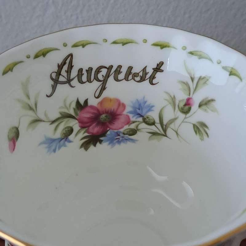 Royal Albert Flower of the Month Tea Cup - August