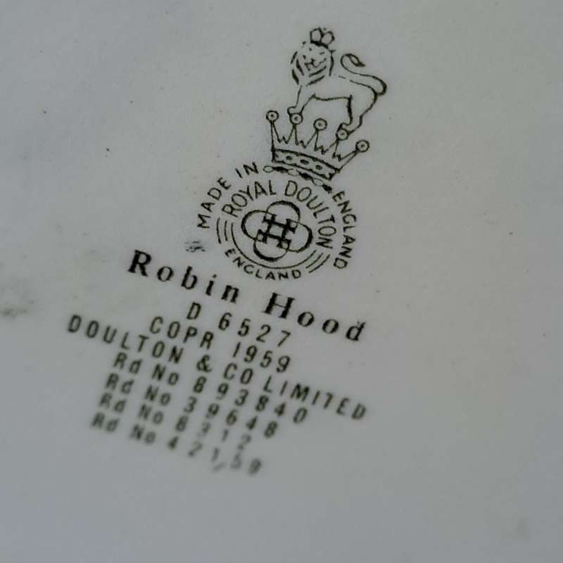 Royal Doulton Large Character Jug 'Robin Hood'