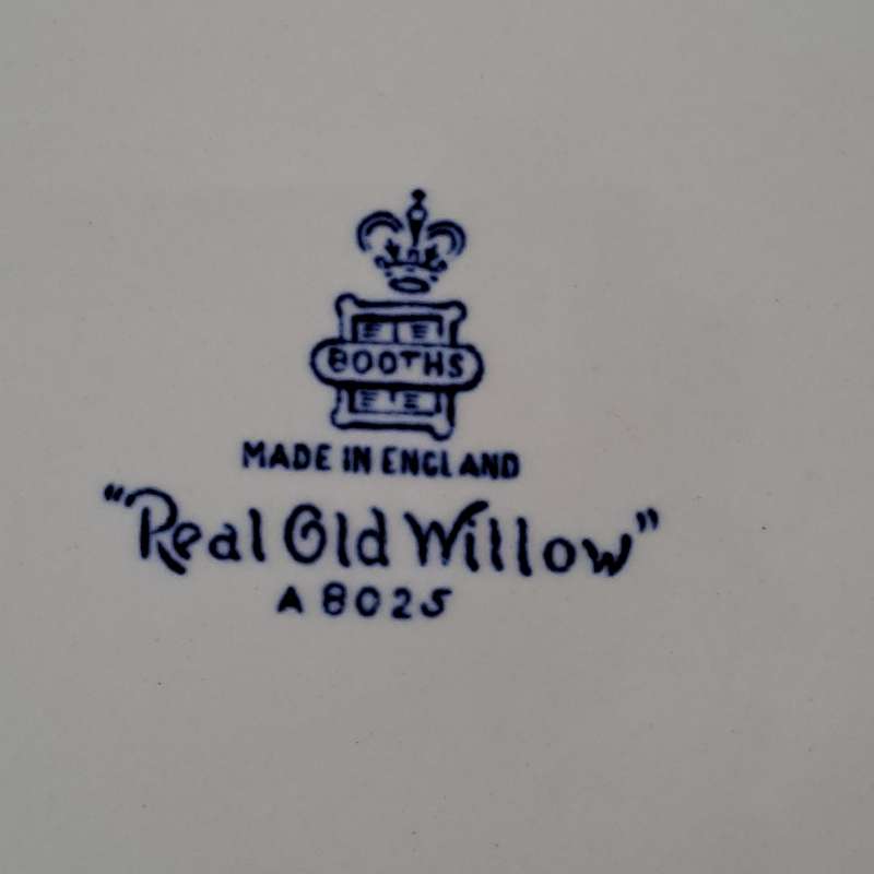Booths Real Old Willow Dinner Plate