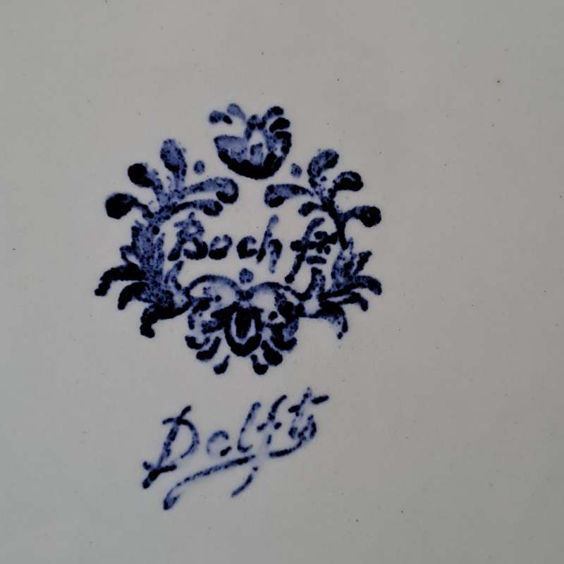 Delft Skating Scene Plate