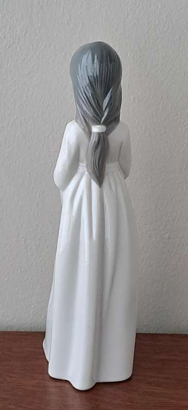 NAO Lladro Girl with Doll