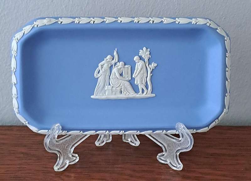 Wedgwood Jasperware Oblong Sweet Dish - Boxed