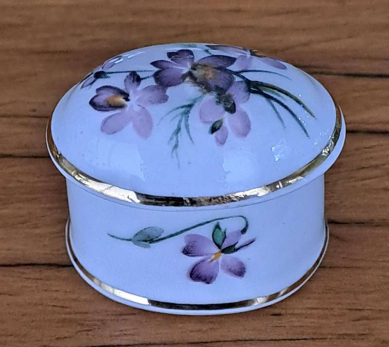 Porcelain Trinket Box