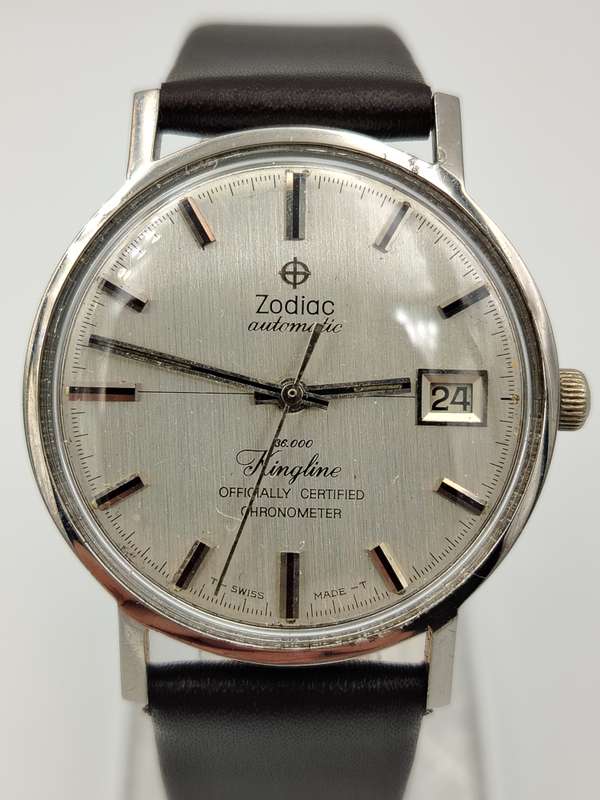 Zodiac 36.000 Kingline vintage men's watch 34mm