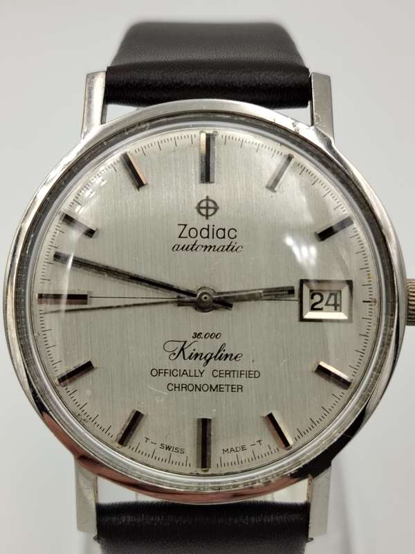 Zodiac 36.000 Kingline vintage men's watch 34mm