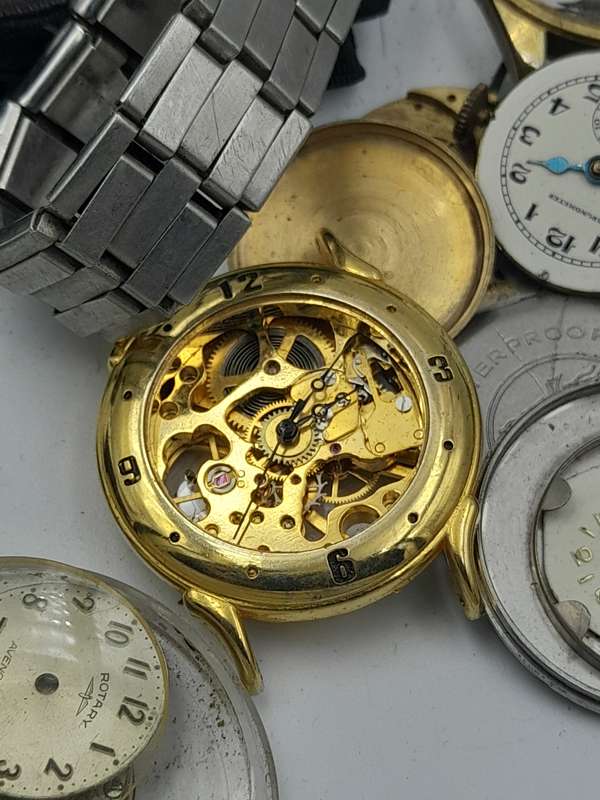 Watch parts for steampunk/repairs