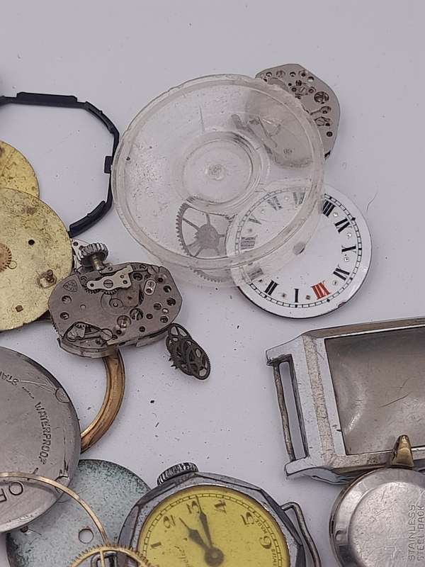 Watch parts for steampunk/repairs