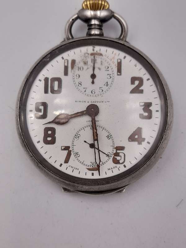 Zenith Alarm pocket watch WORKING