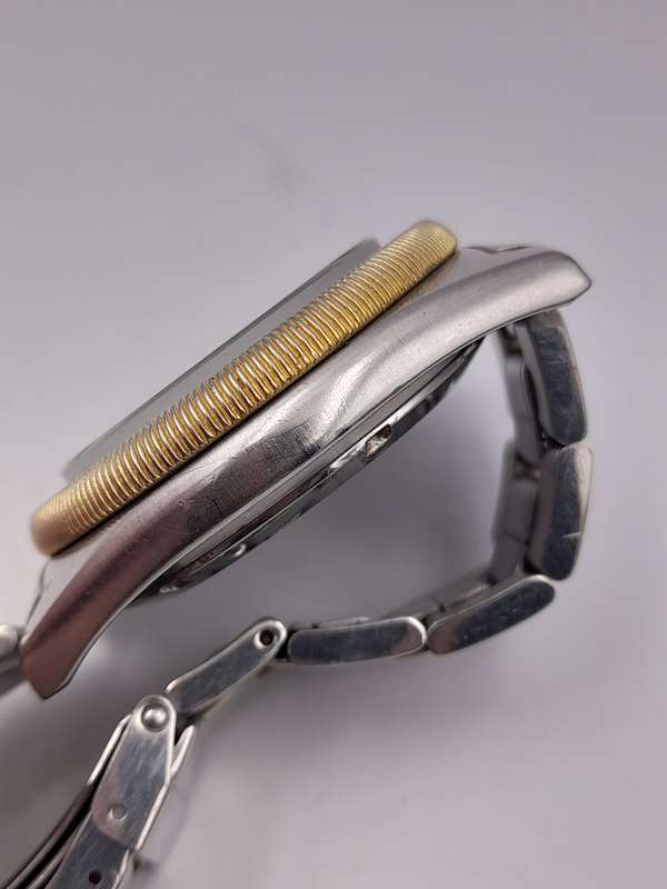 Buren Chronographe Quartz WORKING 40mm ex crown 46mm lug to lug