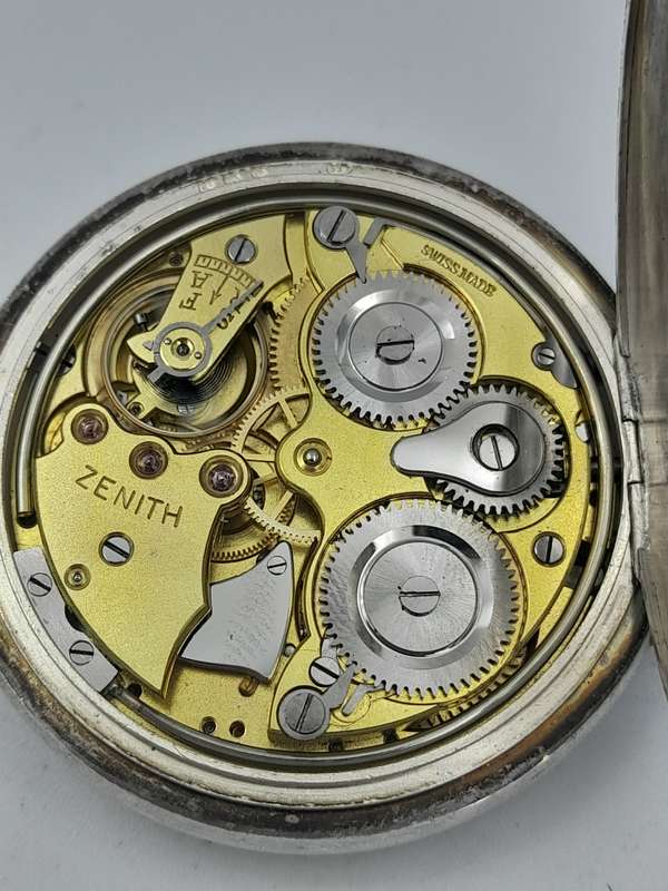 Zenith Alarm pocket watch WORKING