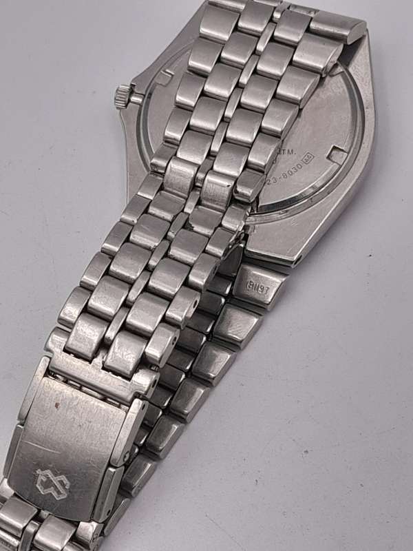 Seiko Quartz WORKING 42mm lug to lug 40mm ex crown
