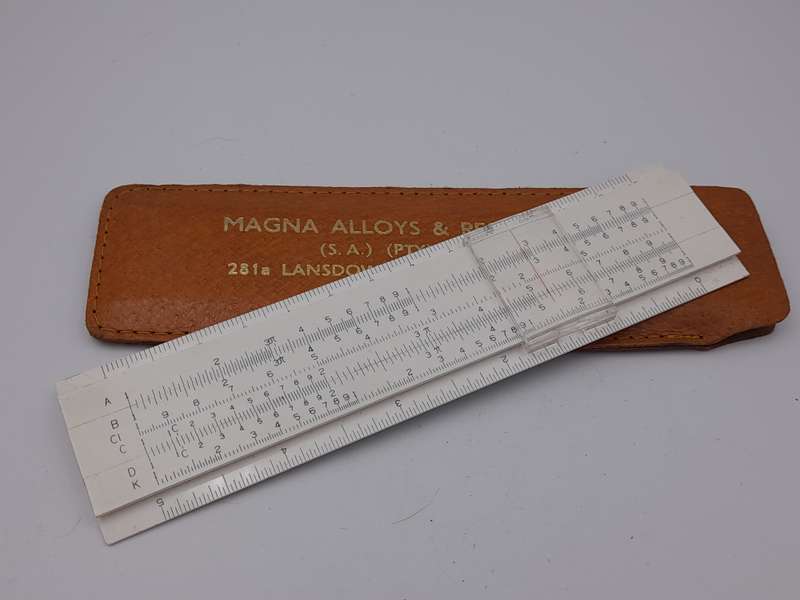 Vintage Magna Alloys and Research slide ruler