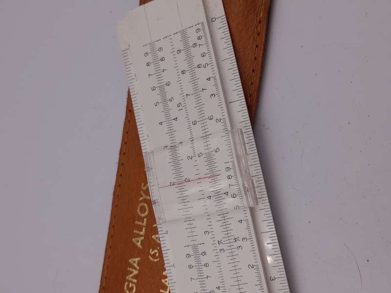 Vintage Magna Alloys and Research slide ruler