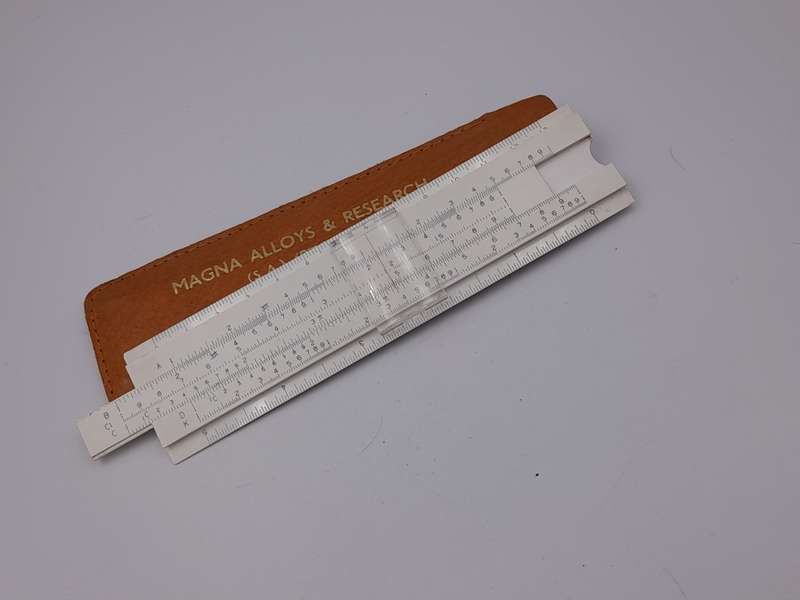 Vintage Magna Alloys and Research slide ruler