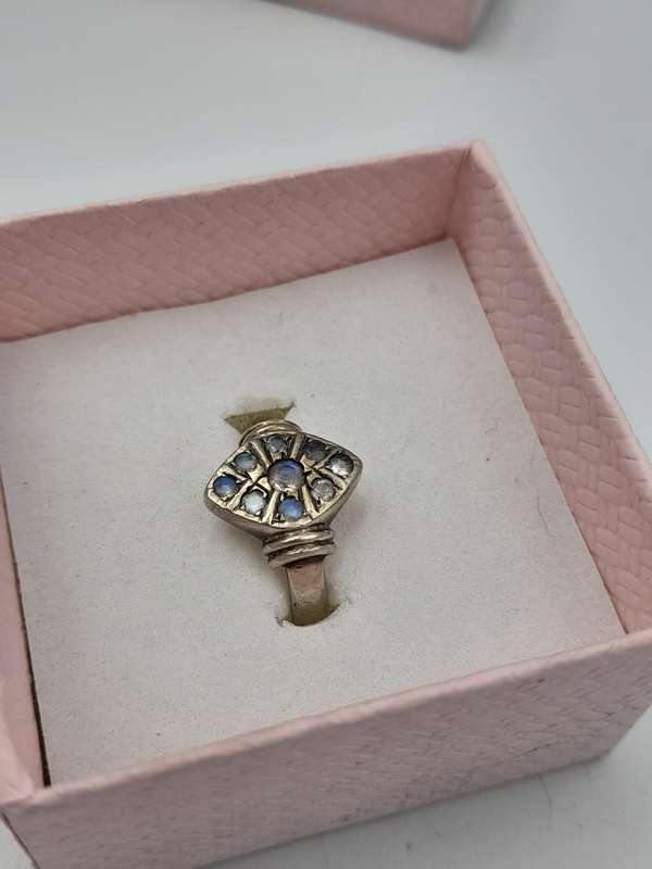 Sterling silver ladies rings Size: O