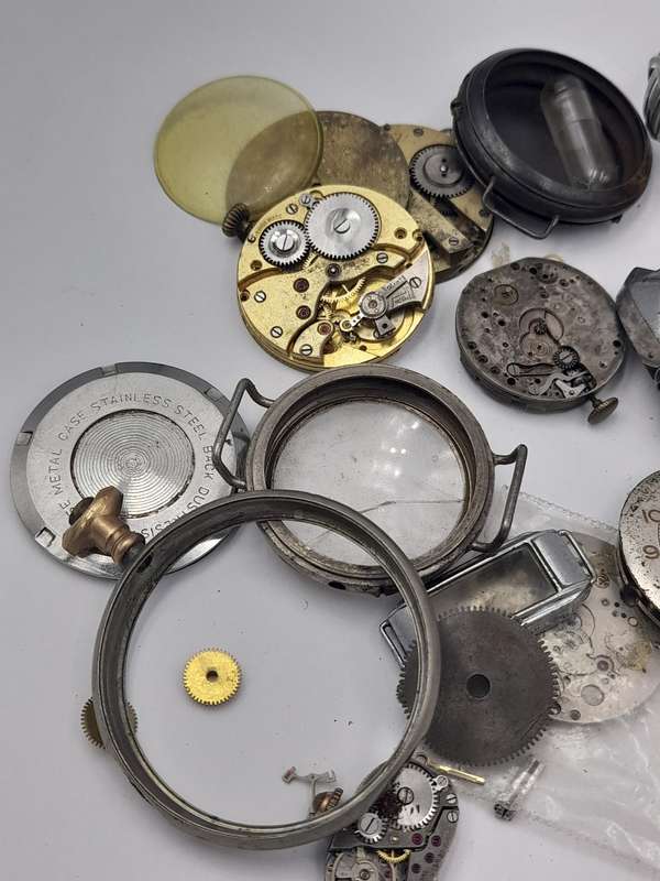 Watch parts for steampunk/repairs