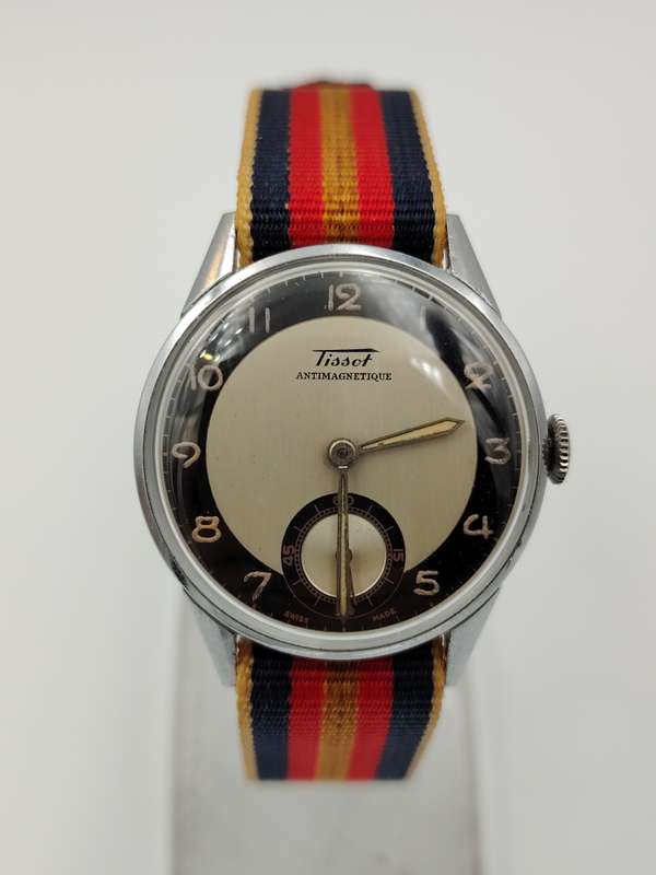 Tissot antimagnetique from 1930's - 1940's 30mm ex crown