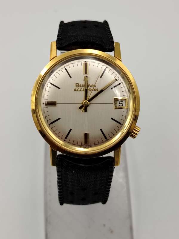 Bulova accutron from 1974 34mm ex crown