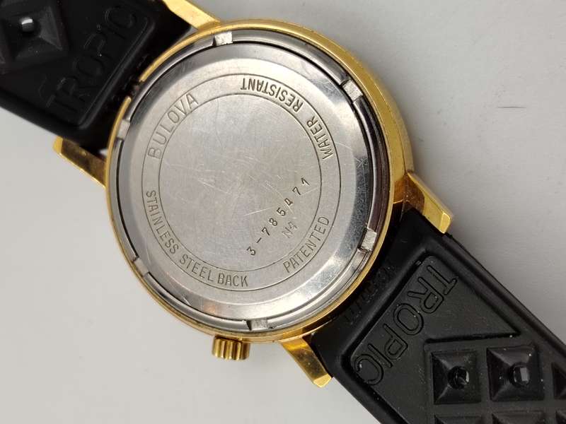 Bulova accutron from 1974 34mm ex crown