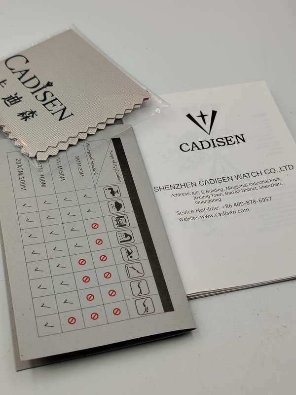 Cadisen wrist watch