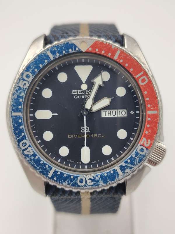 Seiko 7548 700B 42mm ex crown