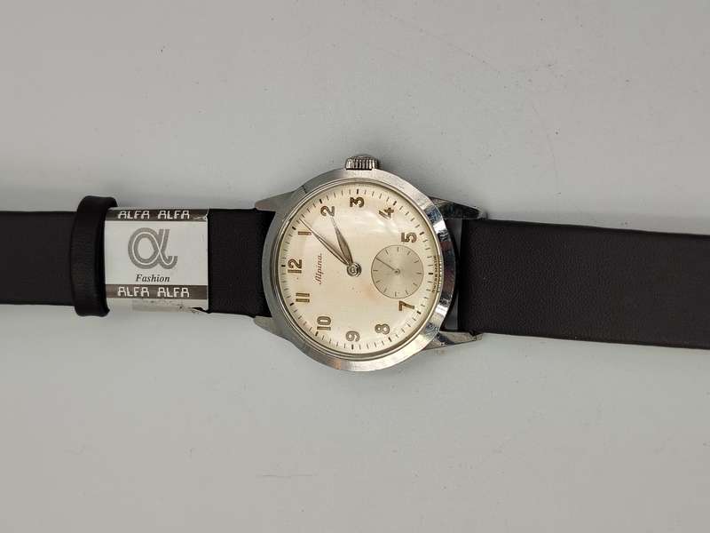Alpina manual wind 33mm ex crown