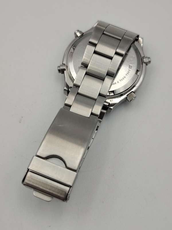 Seiko 7A28 7040 40mm ex crown