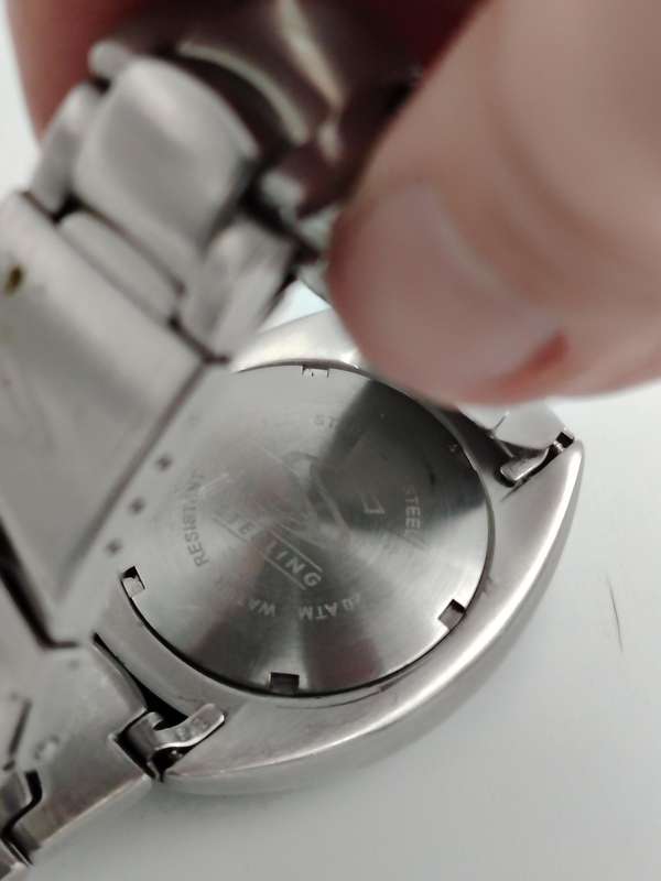 Sterling quartz 35mm ex crown