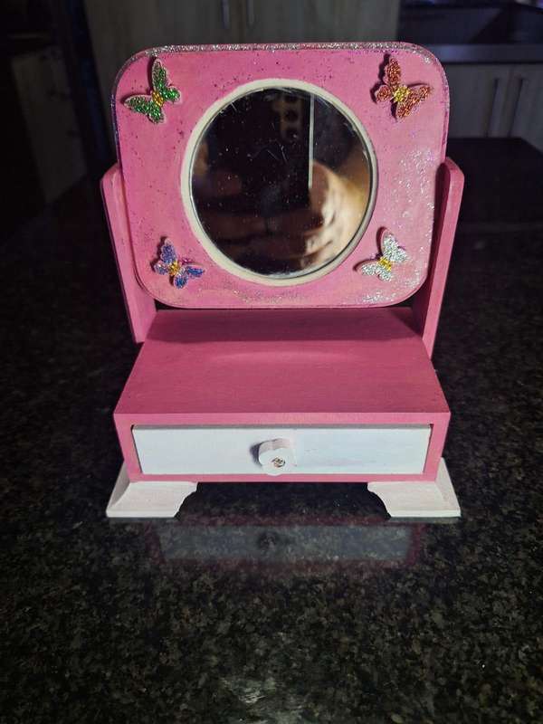Dolls Dresser with Fashion Doll