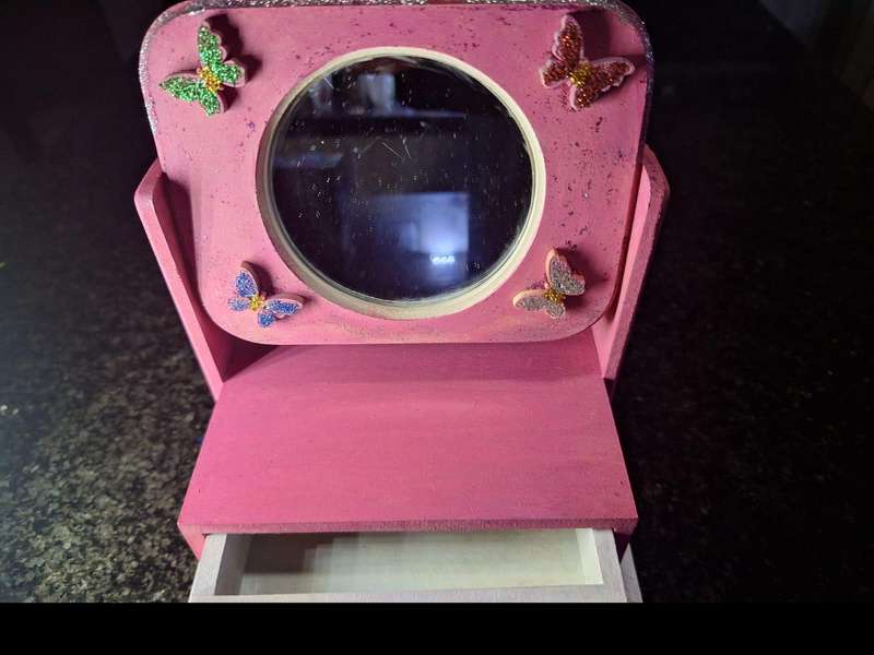 Dolls Dresser with Fashion Doll