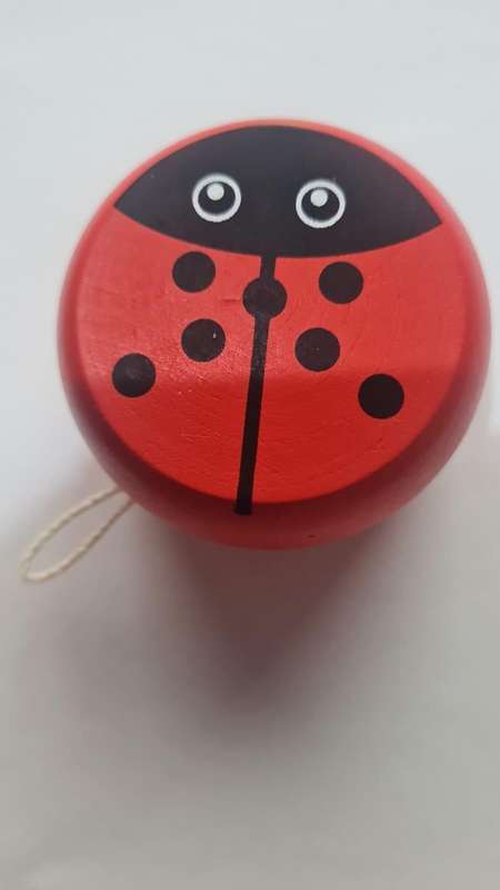Wooden Ladybird YoYo
