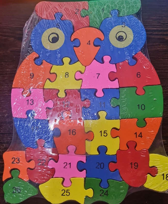 Wooden Owl Puzzle