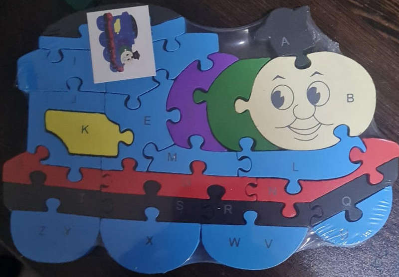 Wooden Train Puzzle