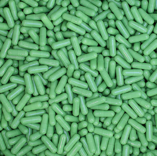 5000 x Empty Gelatin Capsules Size 0 Light Green ( Please Confirm Stock )