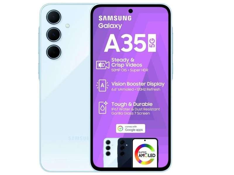 Samsung Galaxy A35 5G 128GB Dual Sim - Awesome Ice Blue [PRE-OWNED]