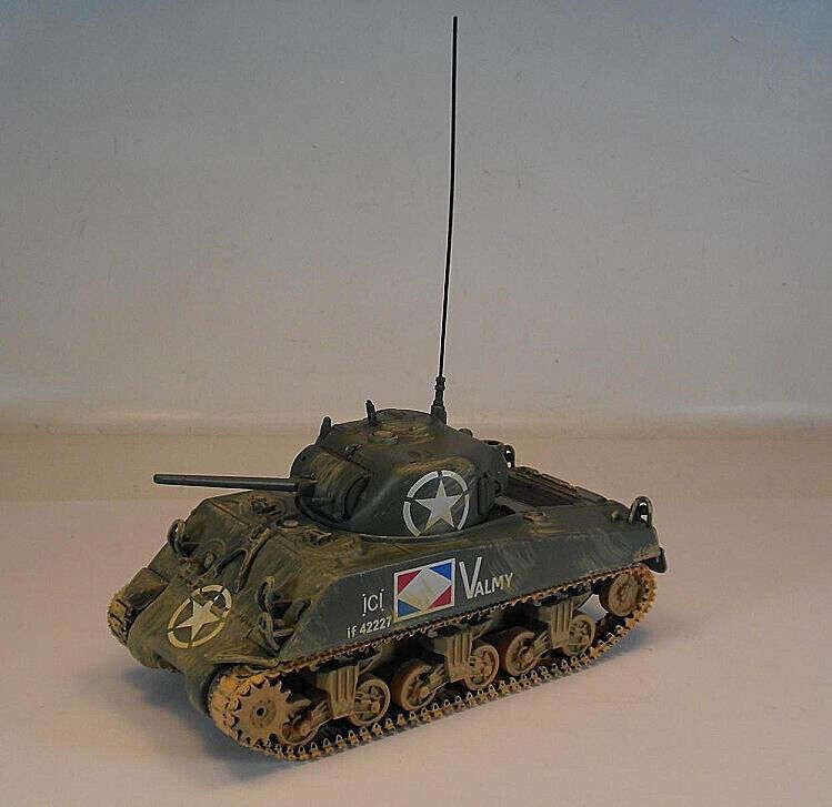 Sherman M4A2 French Army Marseilles 1944 Tank Original Packaging
