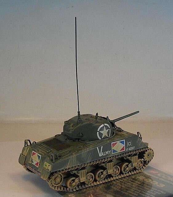 Sherman M4A2 French Army Marseilles 1944 Tank Original Packaging