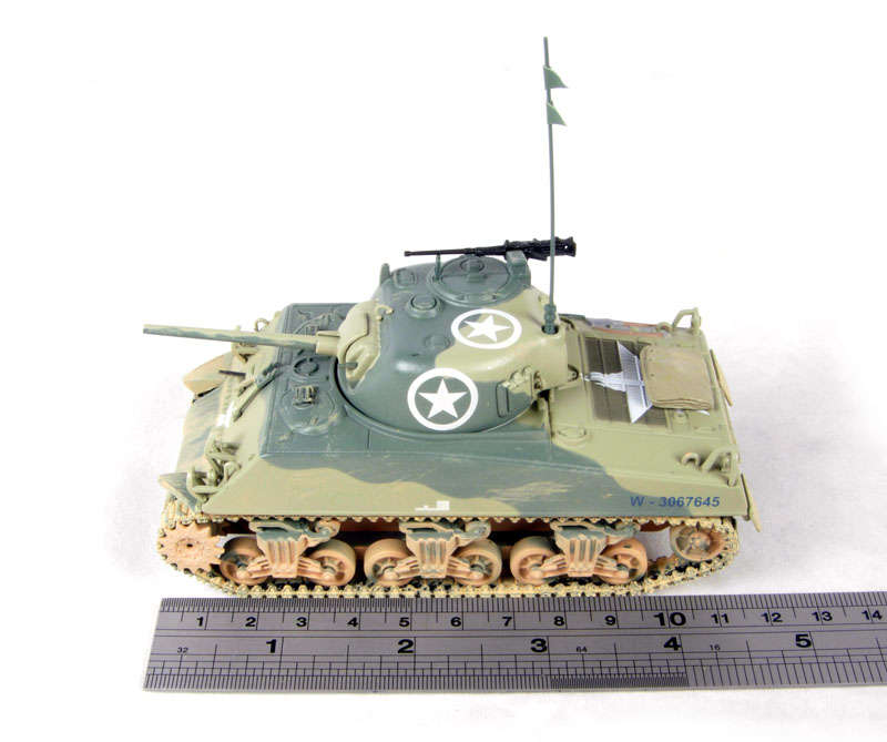 M4 A3 Sherman Tank US Army 2nd division, Sicily, 1943