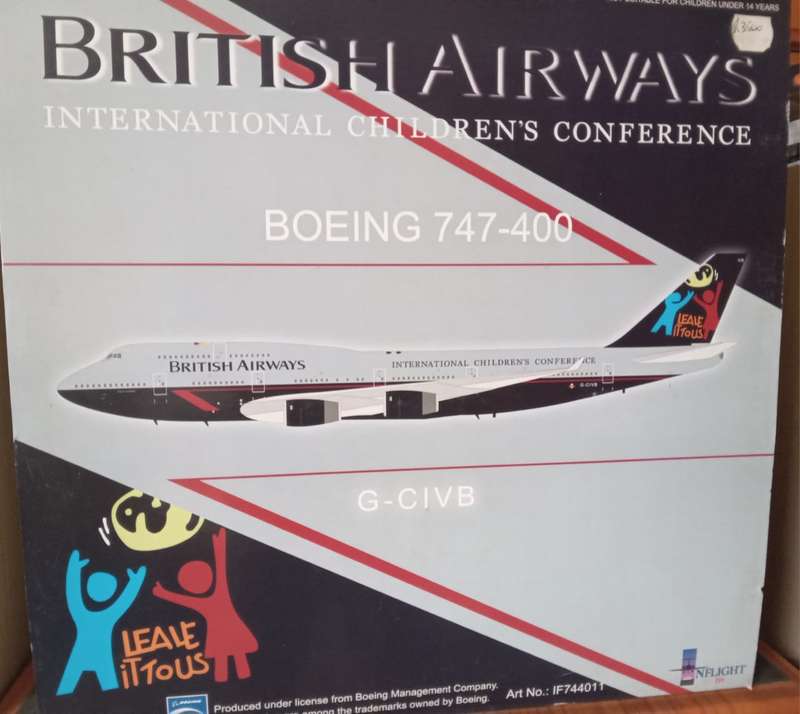 Boeing 747-400 "International Childrens Conference"