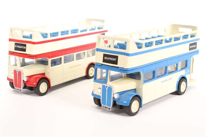 Open Top Regent Set Devon General & Thomas Bros