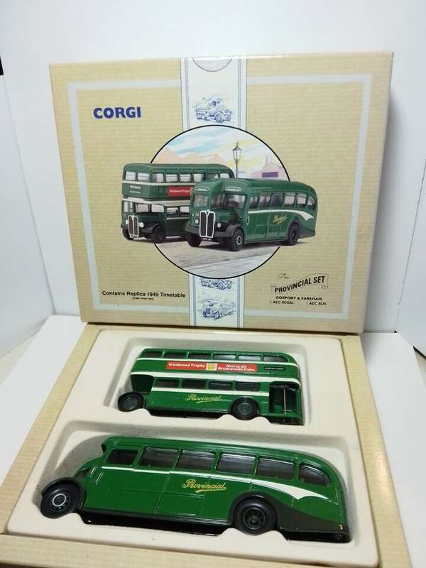 AEC Regal & Double decker Gosport&Fareham The Provincial set
