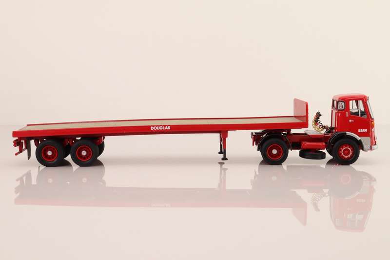 AEC Mandator Flatbed trailer - BRS