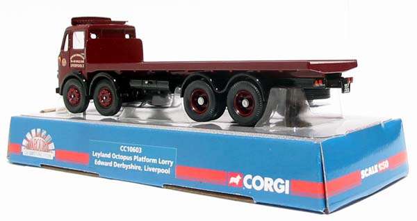 Leyland Mouthorgan Cab, 8 Wheel Flatbed,