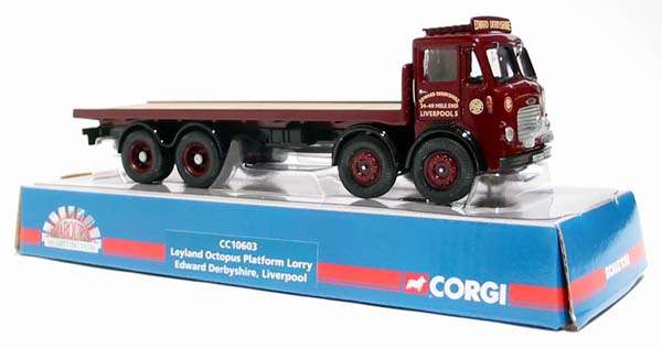 Leyland Mouthorgan Cab, 8 Wheel Flatbed,