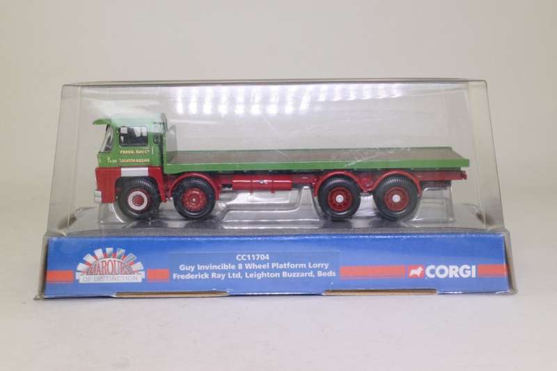 Guy Invincible, 8 Wheel Rigid Flatbed, Frederick Ray Ltd, Leighton Buzzard