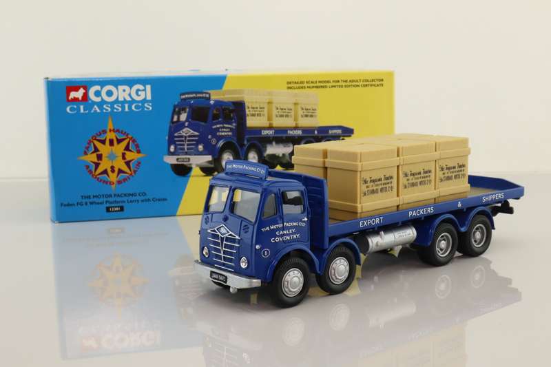 Foden FG, 8 Wheel Rigid Flatbed, Crates Load: Motor Packing Co Ltd